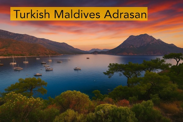 Antalya Turkish Maldives Adrasan Boat Tour